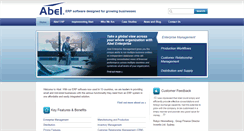 Desktop Screenshot of abelsoftware.com